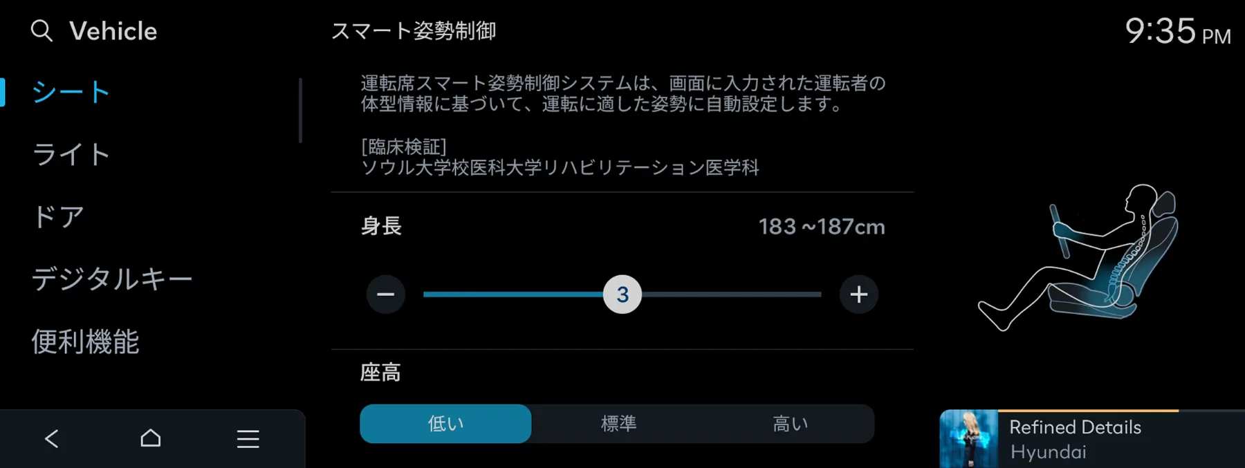 ccNC screens in Japanese